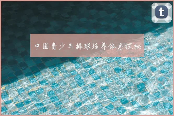 中国青少年排球培养体系探秘